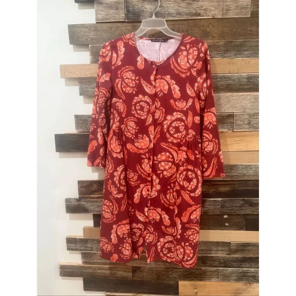 Gudrun Sjoden herbarium dress sz S